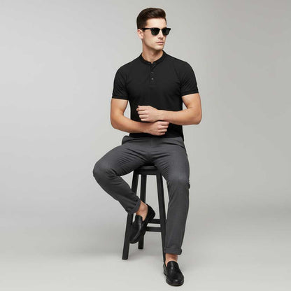Men's Casual Polo Shirt | Classic Fit Cotton Blend Polo