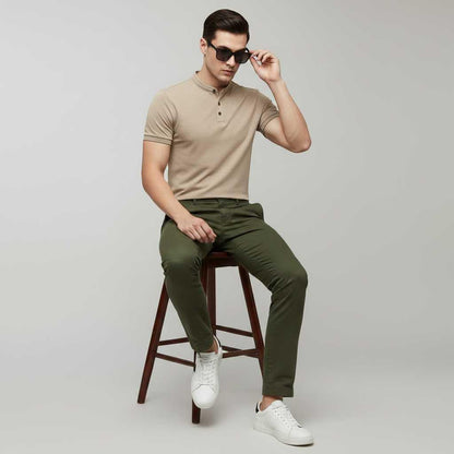 Men's Casual Polo Shirt | Classic Fit Cotton Blend Polo