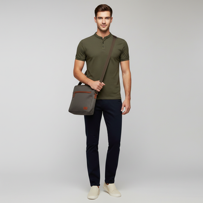 Men's Casual Polo Shirt | Classic Fit Cotton Blend Polo