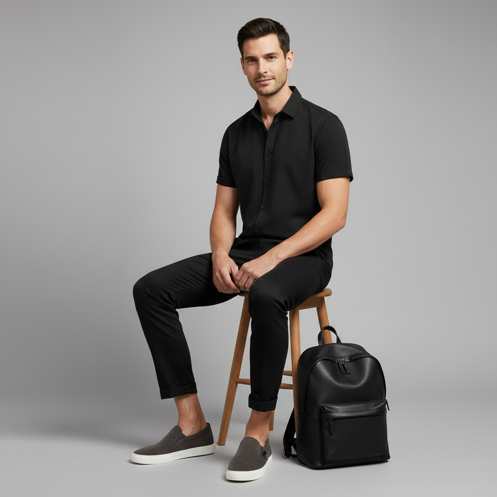 Men's Casual Summer T-Shirt | Elegant Leisure Blouse