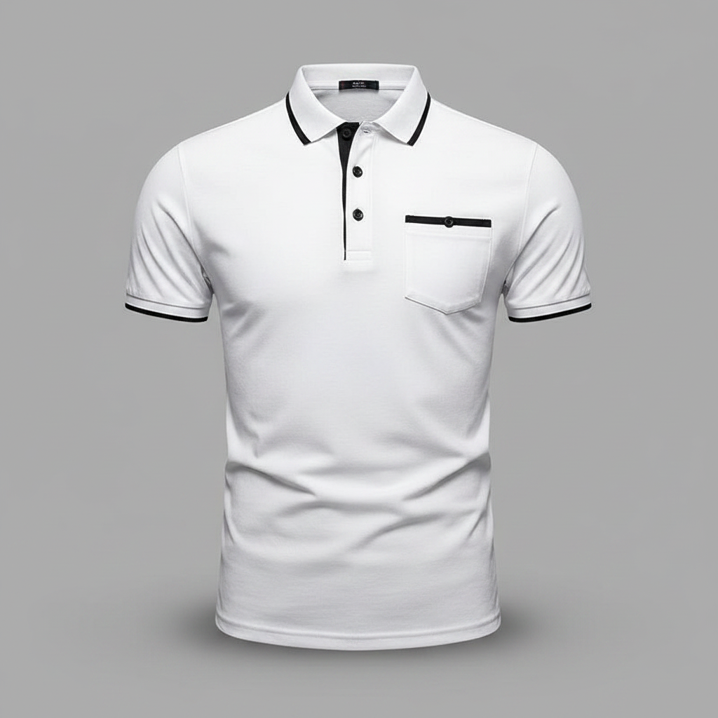 Men's Elegant Polo Shirt | Classic Fit Casual Essential