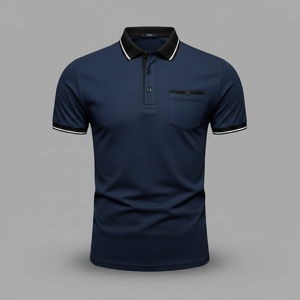 Men's Elegant Polo Shirt | Classic Fit Casual Essential