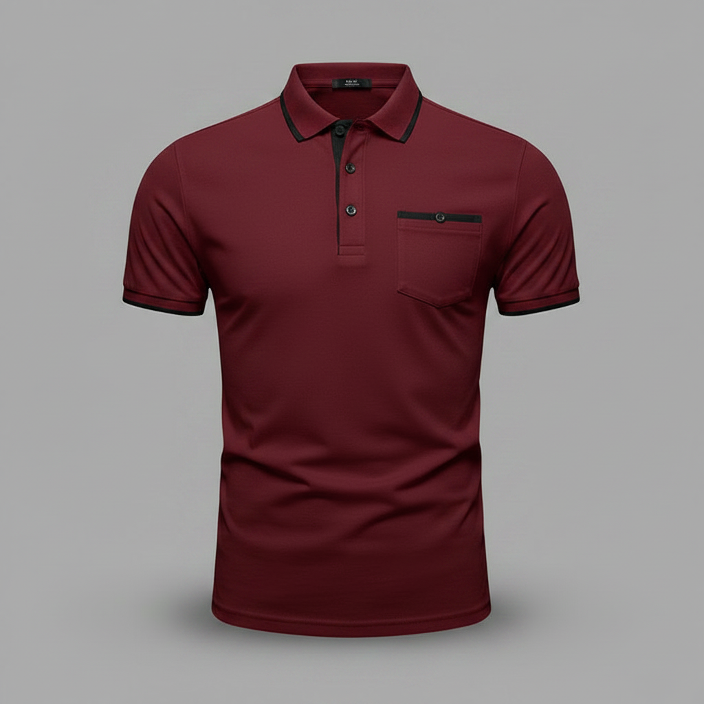 Men's Elegant Polo Shirt | Classic Fit Casual Essential