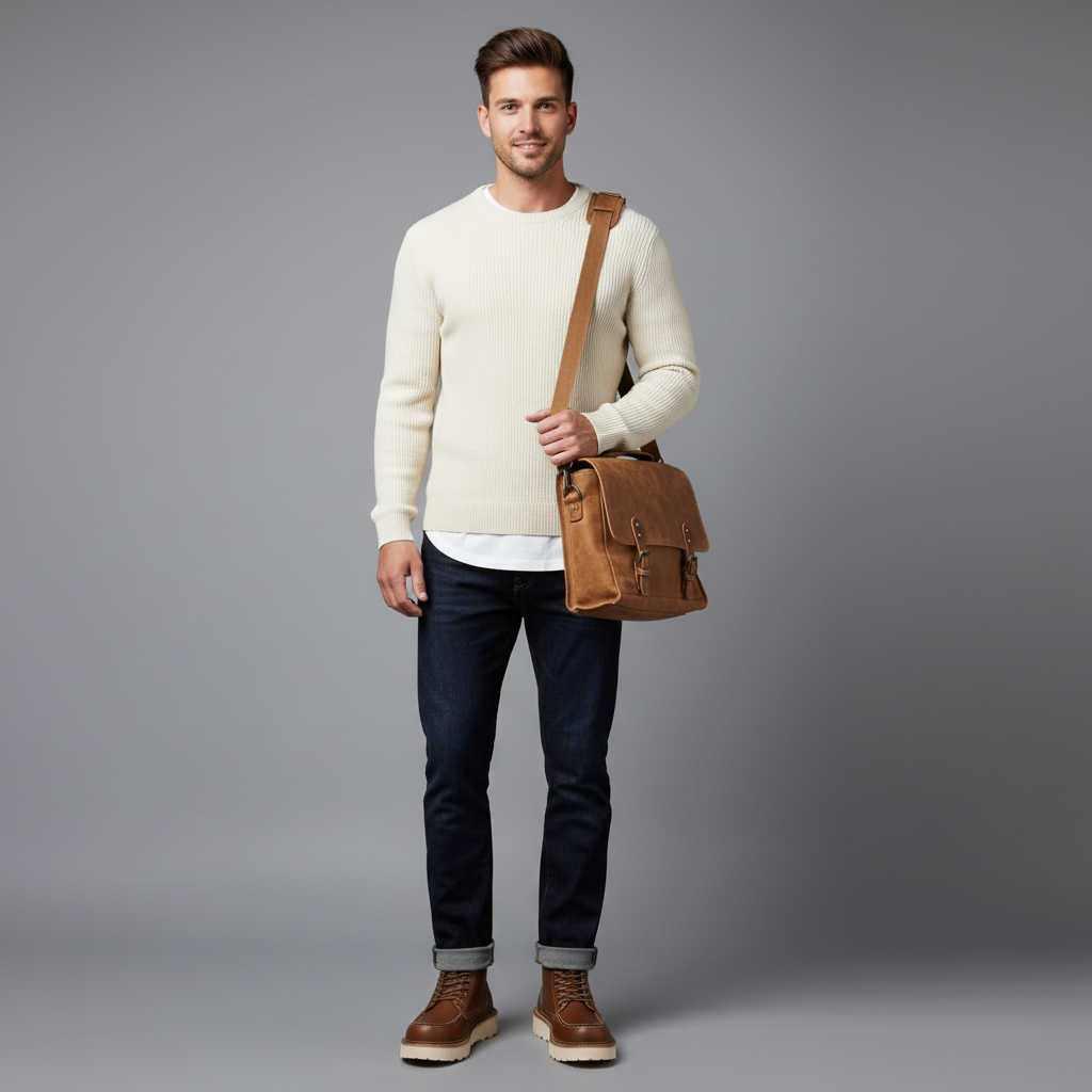 Men's Lace-Up Ankle Boots | Durable Leather Footwear