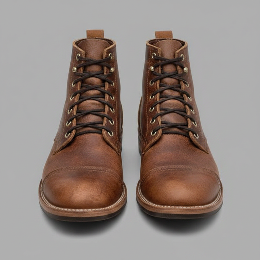 Men's Lace-Up Work Boots | Durable Ankle Design