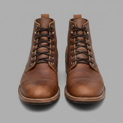 Men's Lace-Up Work Boots | Durable Ankle Design