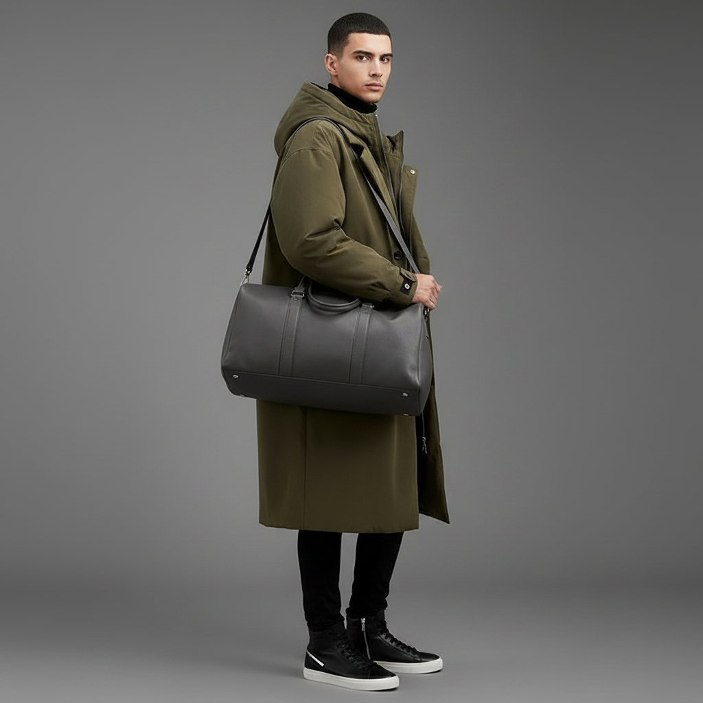 Men's Long Waterproof Puffer Coat | Stylish Winter Outerwear