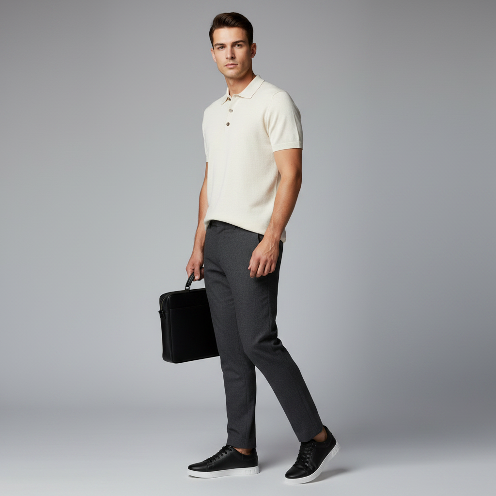 Men's Low-Top Sneakers | Casual Lace-Up Trainers
