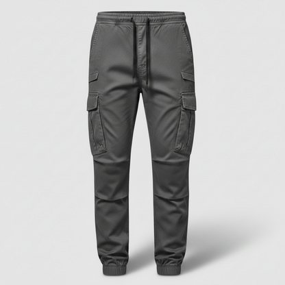 Men's Tactical Cargo Pants | Black Cargo Trousers for Outdoor Use