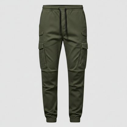 Men's Tactical Cargo Pants | Black Cargo Trousers for Outdoor Use