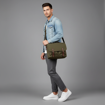Men's White Platform Sneakers | Modern Lace-Up Footwear