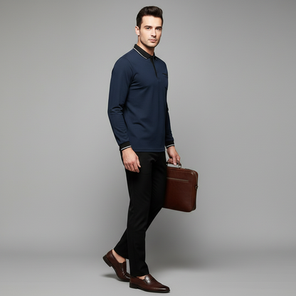 Men's Elegant Polo Shirt | Classic Fit Casual Essential