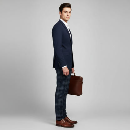 Sasha Checked Chino Pants | Men's Pants