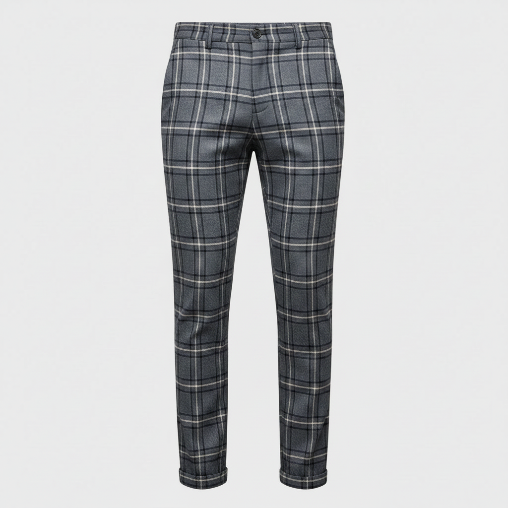 Sasha Checked Chino Pants | Men's Pants